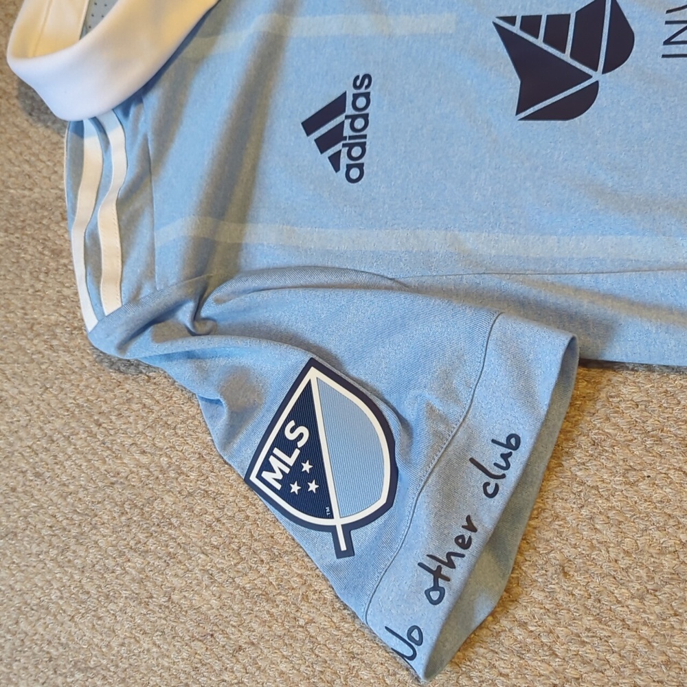 Mens Adidas 2016 Sporting Kansas City Matt Besler #5 jersey size small - Picture 5 of 7